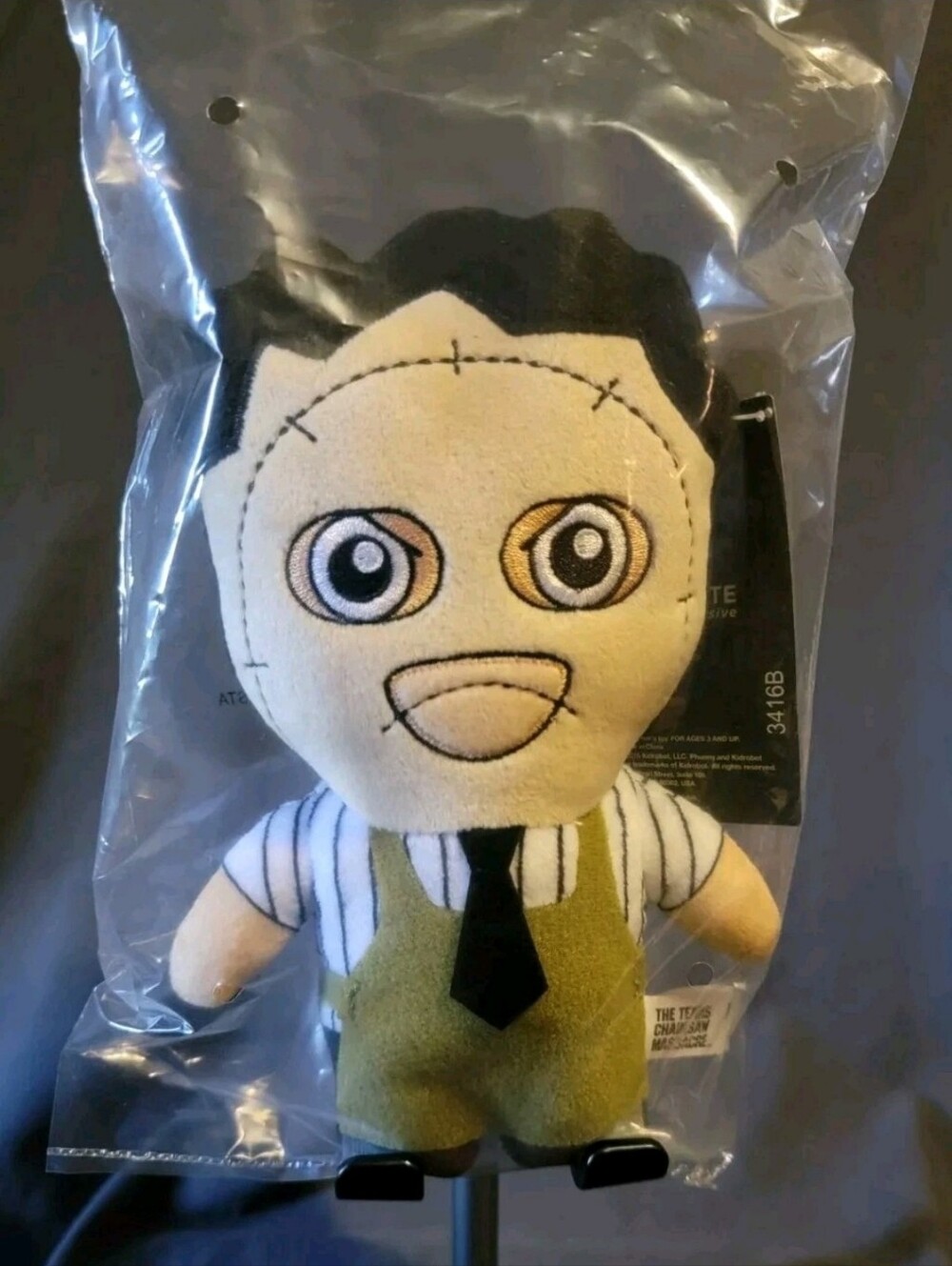 Texas Chainsaw Massacre Leatherface Plush 8” Loot crate exclusive New